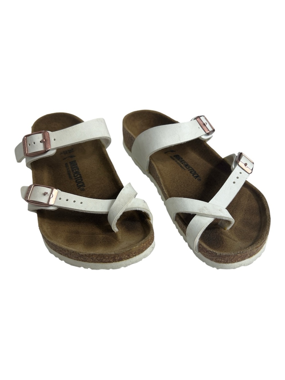 Birkenstock Sz 34 (3 - 3.5 US) Mayari Kids White Sandals